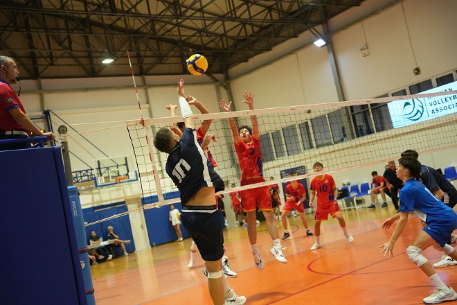 Ήττα στις λεπτομέρειες για την Εθνική Κ16 με 3-1 σετ από την Ρουμανία